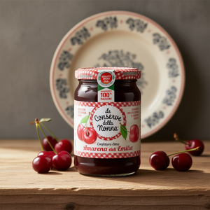 Mermelada de Cereza Negra Extra de la Abuela, 340g x 12 Unidades, Sabor Premium en Cada Tarro - Product Image 3