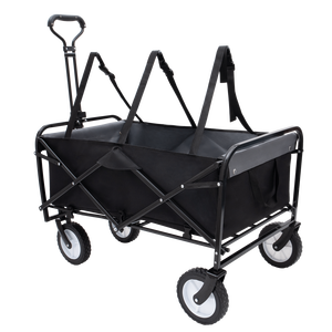 Chariot utilitaire pliable pliable DB avec système de cerclage pour plage, camping, épicerie-chariot pratique - Product Image 3