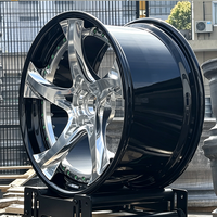 Jantes forgées sur mesure 5*112 5*114.3 5*120 Deep-Dish 20 21 22 Noir Argent Chromé Poli en Alliage d'Aluminium pour M3 M4 G30 C63 E63