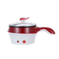 Casserole électrique, poêles à frire électriques, cuiseur à riz multifonction, casserole électrique, revêtement antiadhésif, nourriture portable, ménage