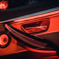 Kit de Accesorios de Actualización de Luces LED para Altavoces de Puerta Interior, Iluminación Ambiental Dinámica de 64 Colores para BMW Serie 4 Coupé M4 F82 F83