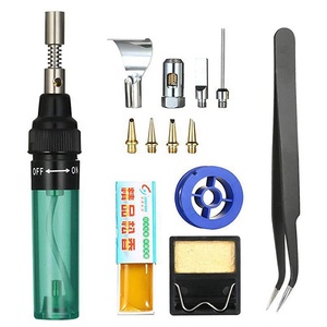 Kit <span class=keywords><strong>de</strong></span> Soldadura Portátil <span class=keywords><strong>de</strong></span> <span class=keywords><strong>Gas</strong></span> Butano 13 en 1, <span class=keywords><strong>Mini</strong></span> <span class=keywords><strong>Soldador</strong></span> <span class=keywords><strong>de</strong></span> Butano, Kit <span class=keywords><strong>de</strong></span> Antorcha <span class=keywords><strong>de</strong></span> Soldadura, Butano Puro Inflable - Product Image 1