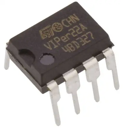 Régulateur de commutation VIPER22ADIP-E ou contrôleurs IC OFFLINE SWITCH FLYBACK 8DIP circuits intégrés ic chip VIPER22ADIP-E