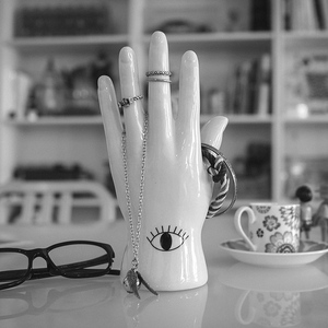 Scultura in Porcellana della Mano per la Palmistry, <span class=keywords><strong>Lettura</strong></span> della Palma e Libretto di Occultismo Wicca - Product Image 6