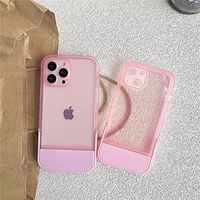 Coque de téléphone mobile transparente antichoc 2-en-1 en TPU acrylique, nouveau design 2022, pour 11/12/13 Pro Max/XS/XR