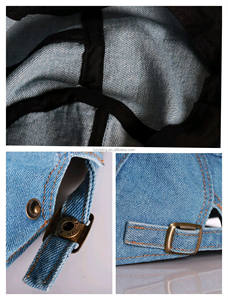 Nouveau printemps enfants garçons Denim <span class=keywords><strong>casquette</strong></span> <span class=keywords><strong>gavroche</strong></span> léger enfants Vintage casquettes plates chapeau de lierre - Product Image 4