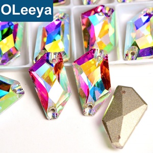 Gran Oferta: Cristales de Strass AB de Vidrio K9 5A de la Mejor Calidad para Coser, Gemas de Diamantes de Imitación para Leotardos de Gimnasia - Product Image 1