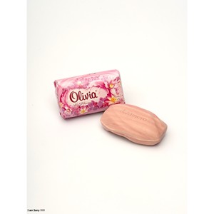 Orchid Scented Moisturizing Bar <b>Soap</b> with Glycerin Lanolin Vitamins A and E for Hand and Body Care 140 g Olivia - Product Image 3