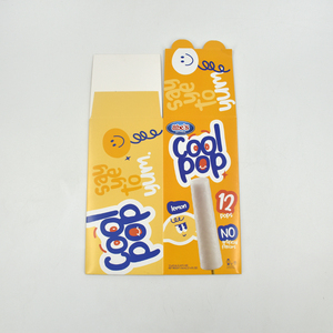 Vente en gros au Canada Boîte de papier pour crème glacée durable 12 sucettes glacées 43ml avec logo personnalisé pour desserts laitiers - Product Image 2