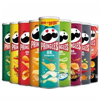 Pringles Chips de pommes de terre en conserve, saveur originale, croustillantes, salées, en gros, snacks exotiques