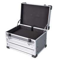 Système de tiroirs en aluminium, boîte à outils latérale en aluminium, mallette de transport en aluminium pour outils, mallette portable en aluminium