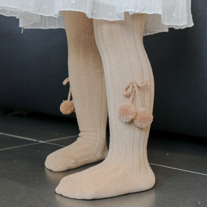 Pantimedias con lazo de cereza de alta calidad al por mayor, calcetines blancos de Color sólido <span class=keywords><strong>para</strong></span> bebés, <span class=keywords><strong>mallas</strong></span> <span class=keywords><strong>para</strong></span> recién nacidos, <span class=keywords><strong>mallas</strong></span> <span class=keywords><strong>para</strong></span> niñas - Product Image 2