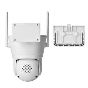 Cámara Solar WiFi OEM para Exteriores de 4MP, Cámara CCTV PTZ Inalámbrica de Doble Lente con Visión Nocturna y Detección PIR - Product Image 5