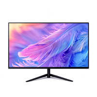 Moniteur de jeu PC LED VA FHD 23,8 pouces 144 Hz, temps de réponse de 5 ms avec ports VGA, noir
