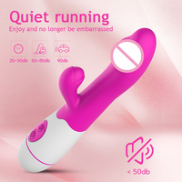 Vibrateur rechargeable 30 vitesses pour femmes, double moteur, en silicone, pour stimulation vaginale, masturbateur féminin, massage du clitoris et du point G, jouets sexuels