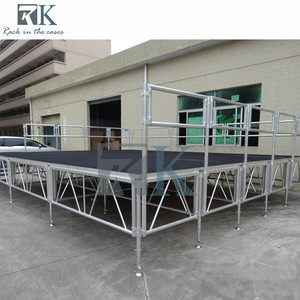 Outdoor Concert Portable <b>Stage</b> <b>Platform</b> Aluminum Frame Structure <b>Stage</b> 20x20ft Event <b>Stage</b> System - Product Image 3
