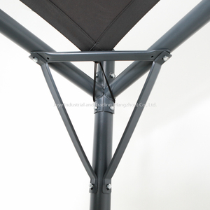 Gazebo de Patio Moderno para Exteriores, Diseño de Acero de 3.9*3.9M con Toldo de Poliéster y Colores Personalizados - Product Image 4