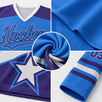 Camiseta de Hockey sobre Hielo Personalizada para Equipos Juveniles y Adultos, Entrenamiento, Práctica y Partidos, Pedidos al por Mayor y en Grandes Cantidades