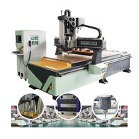 ATC CNC nidification CNC routeur Machine à bois pour meubles MDF armoire bois porte faisant CNC routeur