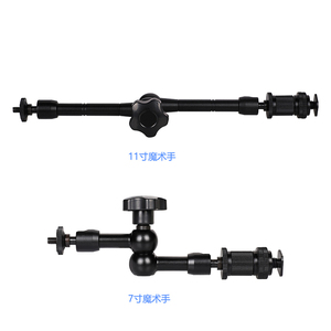 MIAOTU Bras articulé magique réglable à friction de 7 pouces pour appareil photo reflex numérique, moniteur LCD, éclairage LED, accessoires de <span class=keywords><strong>studio</strong></span> photo, noir - Product Image 6