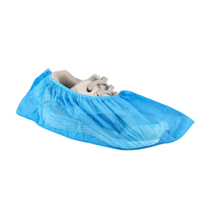 Couvre-chaussures jetables en tissu non tissé, épaissis, anti-poussière, antidérapants, isolants, pour usage intérieur, taille unique - Product Image 1