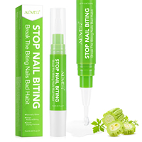 ALIVER Formule à séchage rapide Succion du pouce Dissuasion Stop Nail Biting Treatment Stylo de soin des ongles naturel pour enfants et adultes