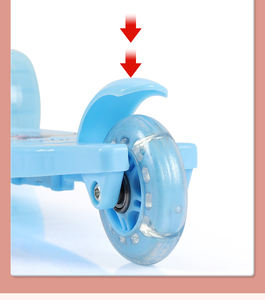 Scooter enfants jouets 1-12 ans garçons et filles débutants Scooter enfants bébé voiture glissante avec un pied - Product Image 6