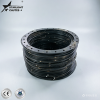 STARLIGHT CHUTES SC Brides plates galvanisées perforées CNC / Brides plates en acier inoxydable SS304 pour connexion de conduits TDF/TDC