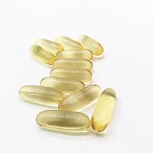 Anti-Veroudering Geraffineerde Vis Omega 3 Visolie Halal Softgels Visolie Omega 3 1000Mg Softgel Capsules