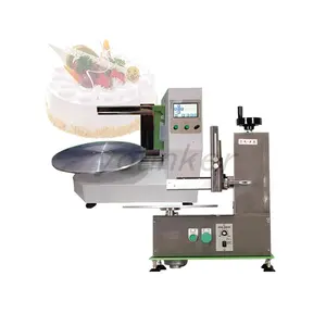 Commercial Chocolate Cake Coating Decorating Machines Edible Rose Cream Cake Decoration Icing Machine