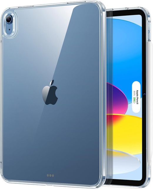 Clear Case for iPad (A16) 11th Generation 2025 Slim Light Transparent Anti-Yellow Back Cover for iPad 10th Generation 2022