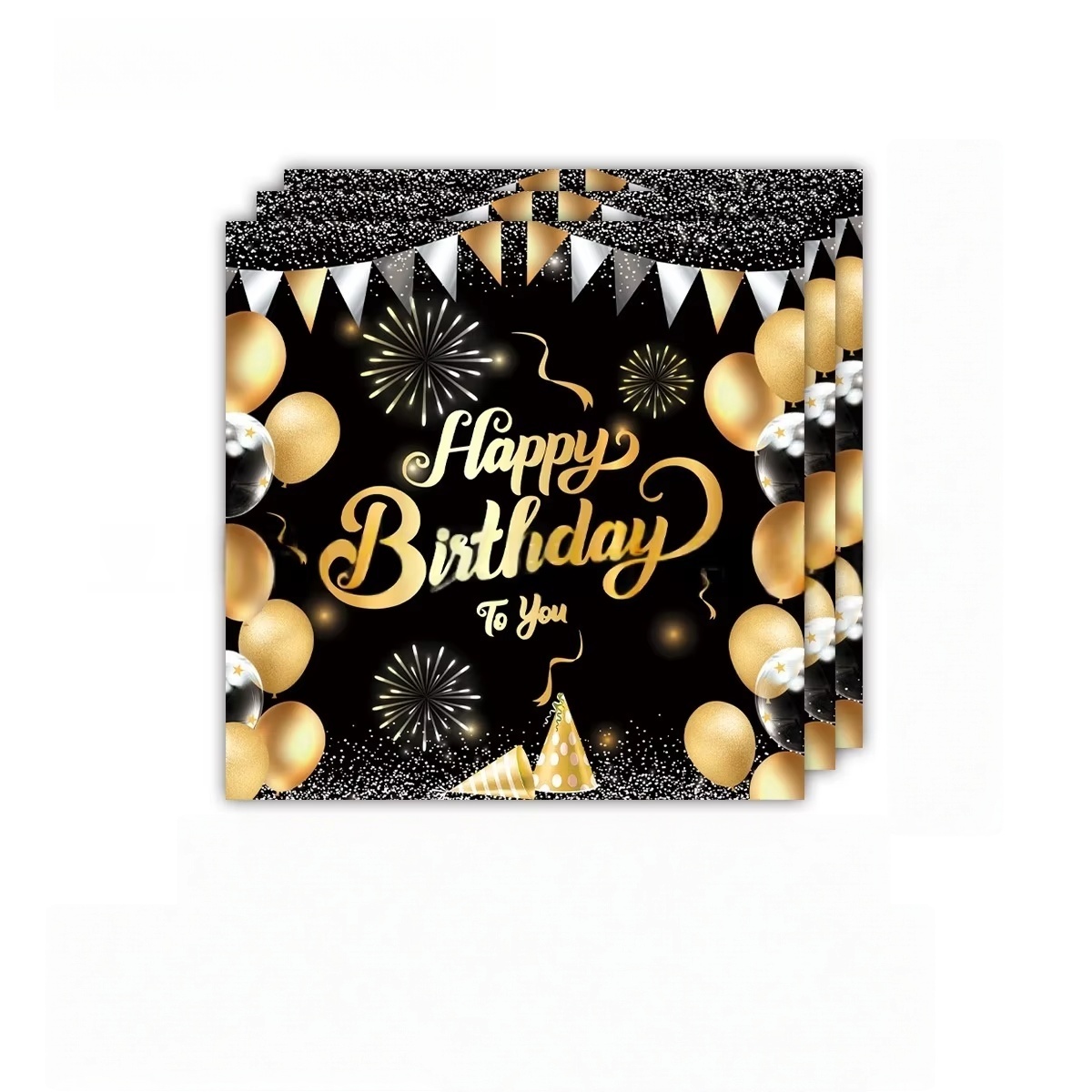 Black gold      tissue * 20pcs