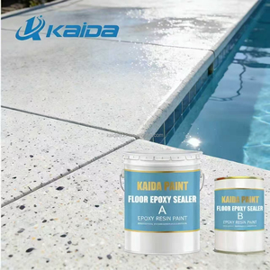 Peinture époxy résistante à l'humidité et à la corrosion pour bordures de piscine, peinture époxy pour sols, peinture époxy pour sols en sable coloré - Product Image 1