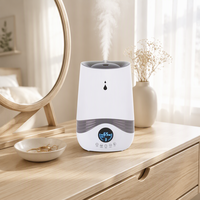 Humidificateur intelligent à humidité constante 4L, à brume froide, pour table, avec télécommande tactile, pour hôtel, bureau, commerce, maison