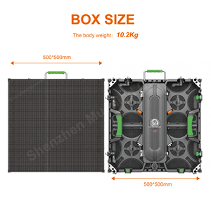 Módulo LED para Exteriores ARD4.81-H, Pantalla LED Curva para Exteriores P4.87, Pantalla LED Curva de Alquiler para Exteriores de 1920hz para Eventos al Aire Libre - Product Image 2