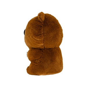 Orsetto <span class=keywords><strong>di</strong></span> peluche con occhi squintati personalizzato, da disegno a campione, servizio OEM ODM, MOQ basso, simpatico animale <span class=keywords><strong>di</strong></span> peluche smug, direttamente dalla fabbrica - Product Image 3
