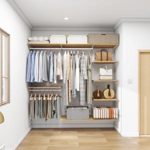 Wooden Closet <strong>Shelf</strong> MDF Wall Mounted <strong>Shelf</strong> Board Heavy Duty <strong>Shelf</strong> <strong>Insert</strong> for Closet Organizer &amp; Storage Systems - Product Image 5