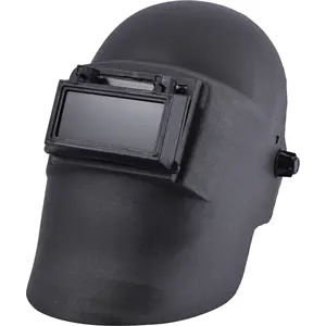 Helm las konstruksi industri gelap otomatis dipasang kepala PP segar harga pabrik