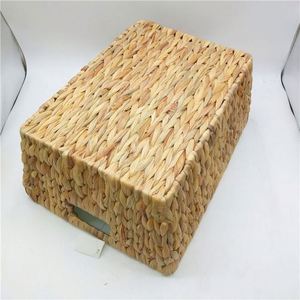 Wäschesortierer für Badezimmer Bananenblätter-Korb Kinder-Aufbewahrungskorb Weidengrün Vorrätiger Aufbewahrungszubehör Grauer Rattan-Korb - Product Image 5