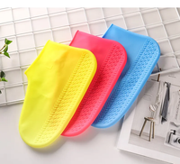 Couvre-chaussures imperméables antidérapants en caoutchouc épais pour baskets, protection pour les pieds, couvre-chaussures en silicone imperméables pour l'extérieur
