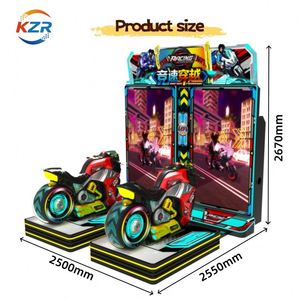 Nouvel appareil de divertissement vidéo pour jeu de course de moto dynamique et compétitif à grand écran (écran vertical) - Product Image 6