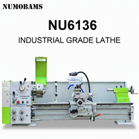 Tour à métaux horizontal robuste NUMOBAMS NU6136, tour manuel universel