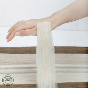 Extensiones de Cabello LeShine de Doble Trama con Cutícula Alineada, Cabello Humano Remy, Genius Tape Ins con Tipo de Cabello Ruso - Product Image 1