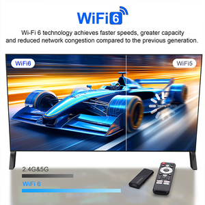 Vente en gros 2026 H96 <span class=keywords><strong>MAX</strong></span> Allwinner H313 Quad Core Dongle Appareil de streaming <span class=keywords><strong>4K</strong></span> Internet WiFi 6 USB Smart Android 14 <span class=keywords><strong>Fire</strong></span> <span class=keywords><strong>TV</strong></span> <span class=keywords><strong>Stick</strong></span> - Product Image 2