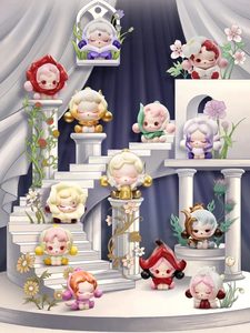 Labubu POPMART Original SKULLPANDA POP BEANS Petals in Four Acts the Fairy' Trick Décoration Figurine Anime pop Beans Boîte Mystère - Product Image 6