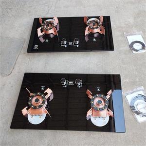 Placa de Gas Plegable de <span class=keywords><strong>2</strong></span> Quemadores Eléctrica de Vidrio Templado para Uso Doméstico con Instalación sobre Mesa - Product Image 2