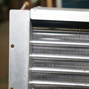 HANXIN Nouveau Condenseur à Air Refroidi, Échangeur de Chaleur à Tubes <span class=keywords><strong>en</strong></span> Cuivre et Ailettes <span class=keywords><strong>en</strong></span> Aluminium pour Unités de Réfrigération HVAC et Chambres Froides, Personnalisable - Product Image 4