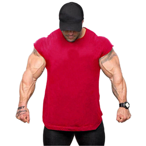 Men's Long Short Sleeve Gym Fitness <b>Athletic</b> Wholesale Solid Color Cotton/Bamboo Fiber Eco-Friendly Compression for Workout - Product Image 5