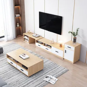Luxo tv stand sala móveis partícula placa armário tv rack tv