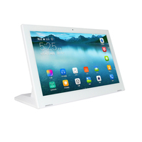 Terminal POS Android NFC Baru AIO PC Tablet Bentuk L 15,6 Inci dengan Wi-Fi Ethernet Prosesor RK3288